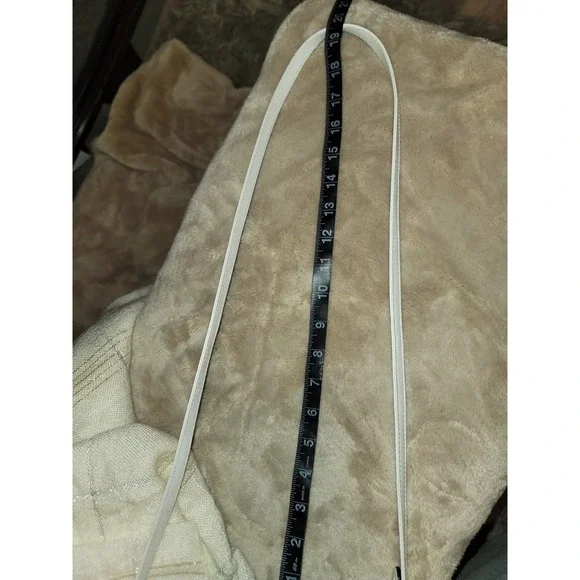 Vintage Monsac White Leather Crossbody - Picture 13 of 14